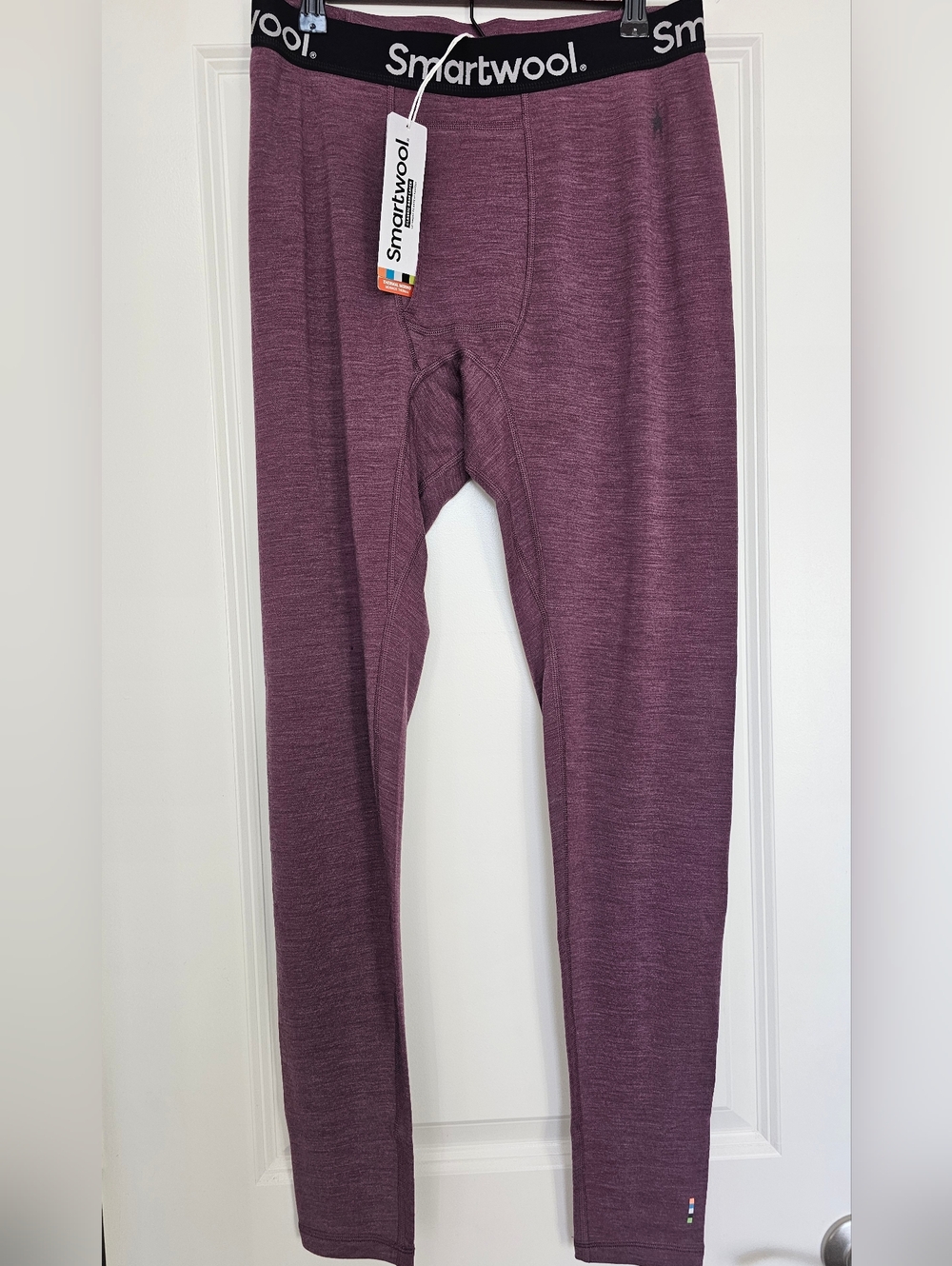 Smartwool Merino 250 Thermal Base Layer Bottoms Men M Brown Hiking Gorpcore NWT